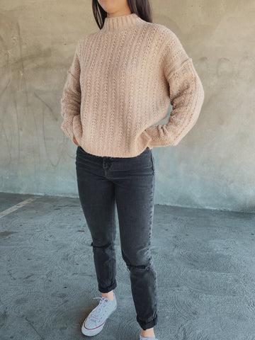 Delaney Sweater Oatmeal